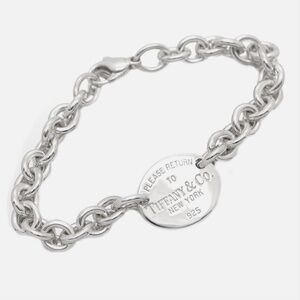 Tiffany & Co. Oval Tag Bracelet